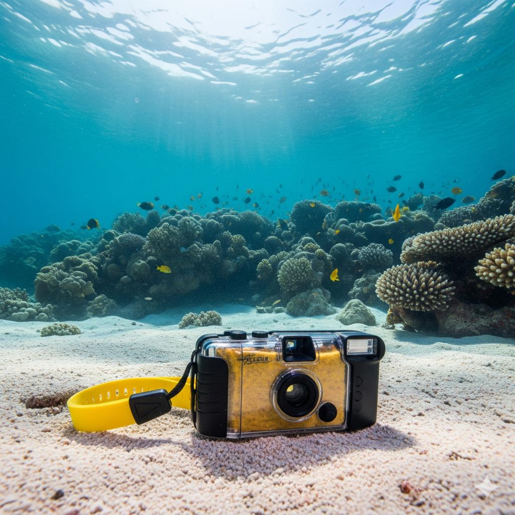 Fotocamera subacquea usa e getta