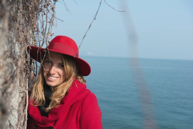 ritratto con smartphone