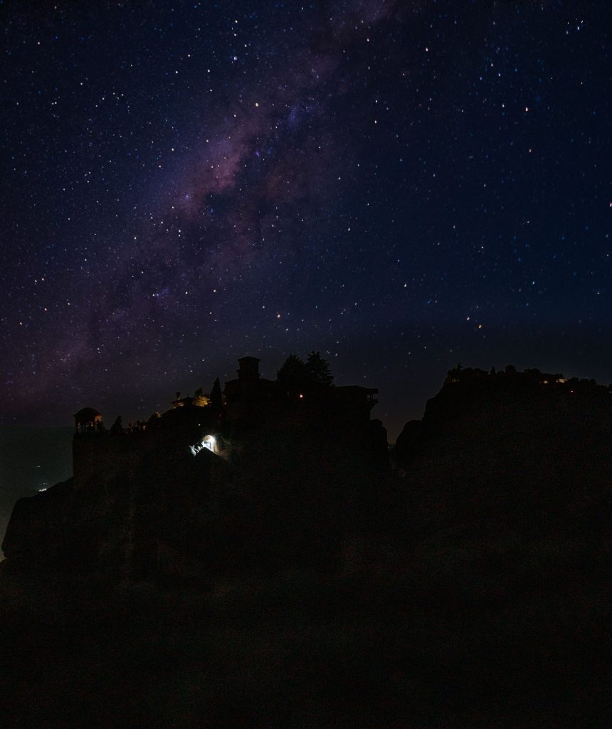 Fotografare le Meteore di notte