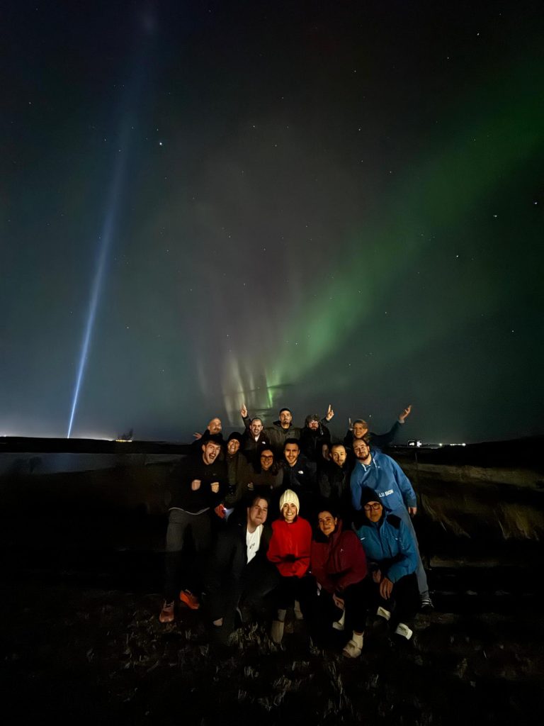 Gruppo fotografico aurora boreale 1